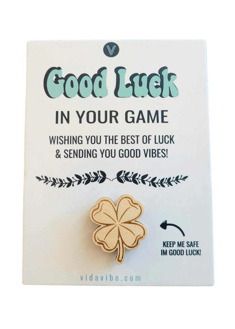 Lucky Four Leaf Clover Pin